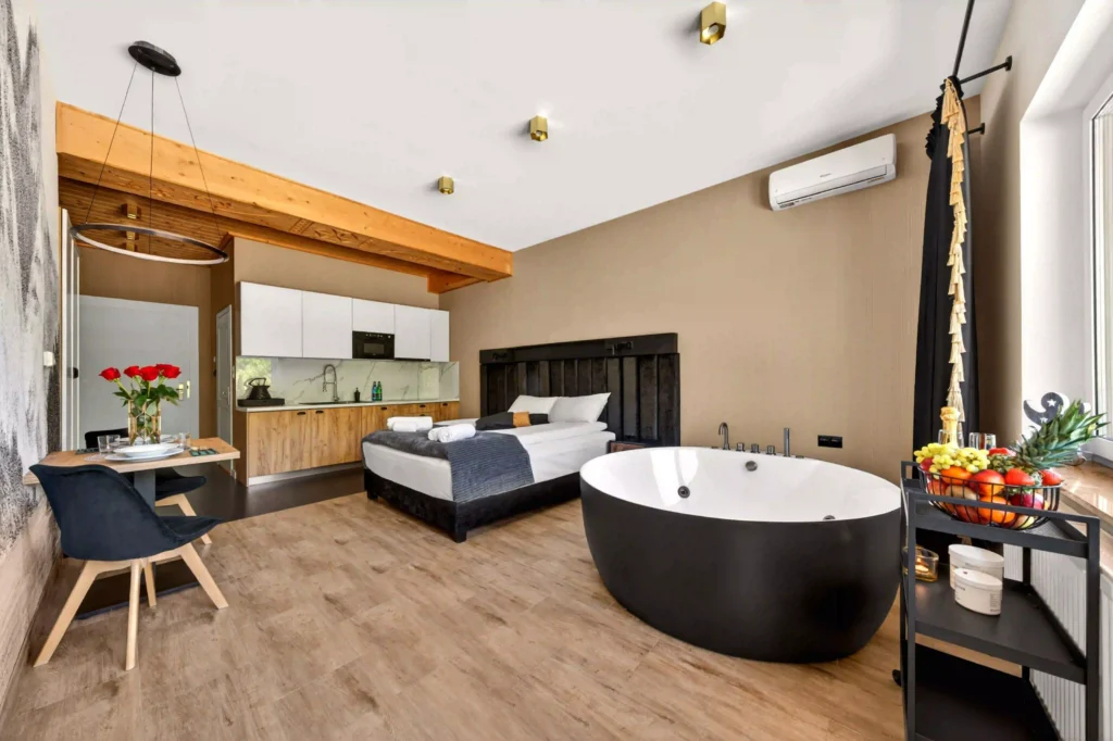Apartmán s jacuzzi – Relax (34 m²)